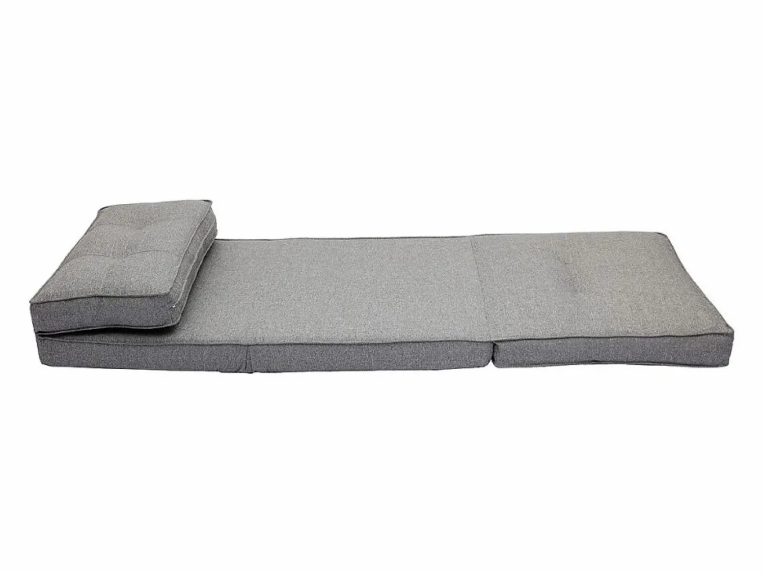 New Sillón cama de 1 plaza de tela jaspeado SALLY Sillón Cama