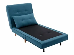 Vente-unique Sillón cama de tela de estilo joven URIBIA.