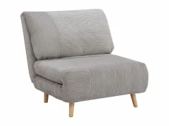 Hot Sillón cama de terciopelo de canalé PALULA Sillón Cama