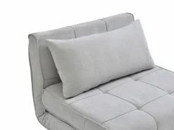 Online Sillón cama en tela y patas de madera CHILA Sillón Escandinavo|Sillón Cama