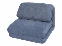 MCW Sillón cama -E68, azul claro