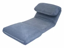 MCW Sillón cama -E68, azul claro