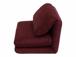 New MCW Sillón cama -E68, burdeos Granate