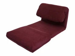 New MCW Sillón cama -E68, burdeos Granate