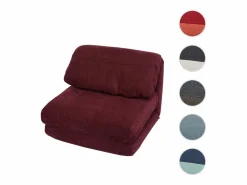 New MCW Sillón cama -E68, burdeos Granate