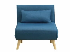 Vente-unique Sillón cama POSIO de tela - - L.74xAn.78xAlt.75 cm