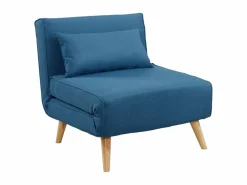 Vente-unique Sillón cama POSIO de tela - - L.74xAn.78xAlt.75 cm