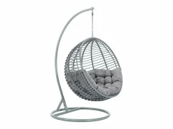 MYLIA Sillón colgante de resina trenzada - - BONTOC de