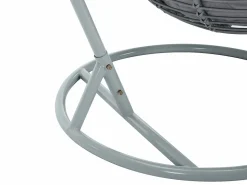 MYLIA Sillón colgante de resina trenzada - - BONTOC de
