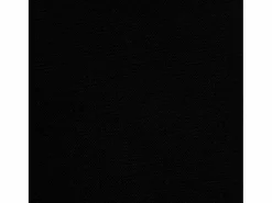 vidaxl Sillón con taburete tela negra