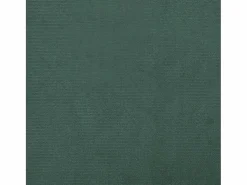 vidaxl Sillón con taburete terciopelo oscuro Verde