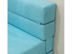 Discount Sillón convertible 2 en 1 con función cama, espuma, (70x70x61cm) Azul