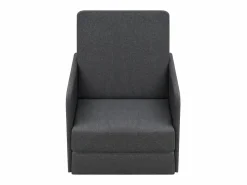 Hot Clicnbuy Sillón convertible en cama tela oscuro Gris