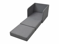 Sillón convertible en cama tela claro ES93001