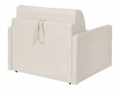 Vente-unique Sillón convertible express en tela - Cama de 100 cm - Colchón de 14 cm - CALIFE