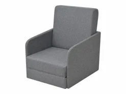 Sillón convertible tela claro SHL8486