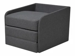 Sillón convertible tela gris oscuro SHL7334 Sillón Cama