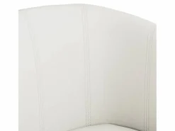 Discount Sillón cuero sintético Sillón Estilo Cabriolet