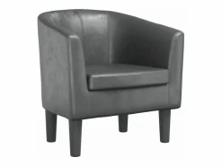 Online Sillón cuero sintético Sillón Estilo Cabriolet