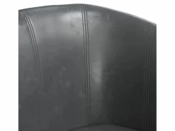 Online Sillón cuero sintético Sillón Estilo Cabriolet
