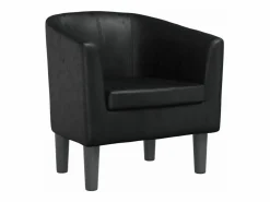Sale Sillón cuero sintético Sillón Estilo Cabriolet