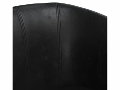 Outlet Sillón cuero sintético Sillón Estilo Cabriolet