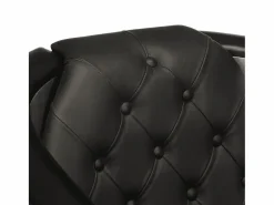 Clicnbuy Sillón de aviador de cuero auténtico