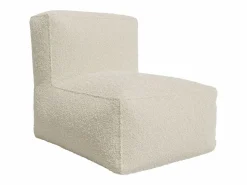 Hot Sillón de cocina en tela bouclé color estilo contemporáneo NOUMARA Sillón