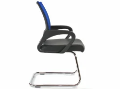 Best MCW Sillón de conferencia Afragola (juego de 2), Azul