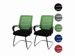 Best MCW Sillón de conferencia -K51 (juego de 2), Verde