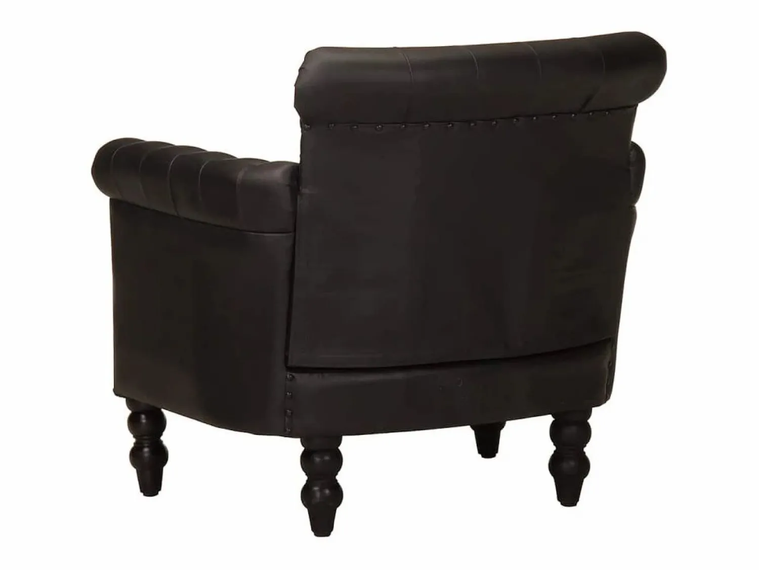 vidaxl Sillón de cuero auténtico de cabra