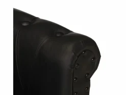 Clicnbuy Sillón de cuero auténtico de cabra