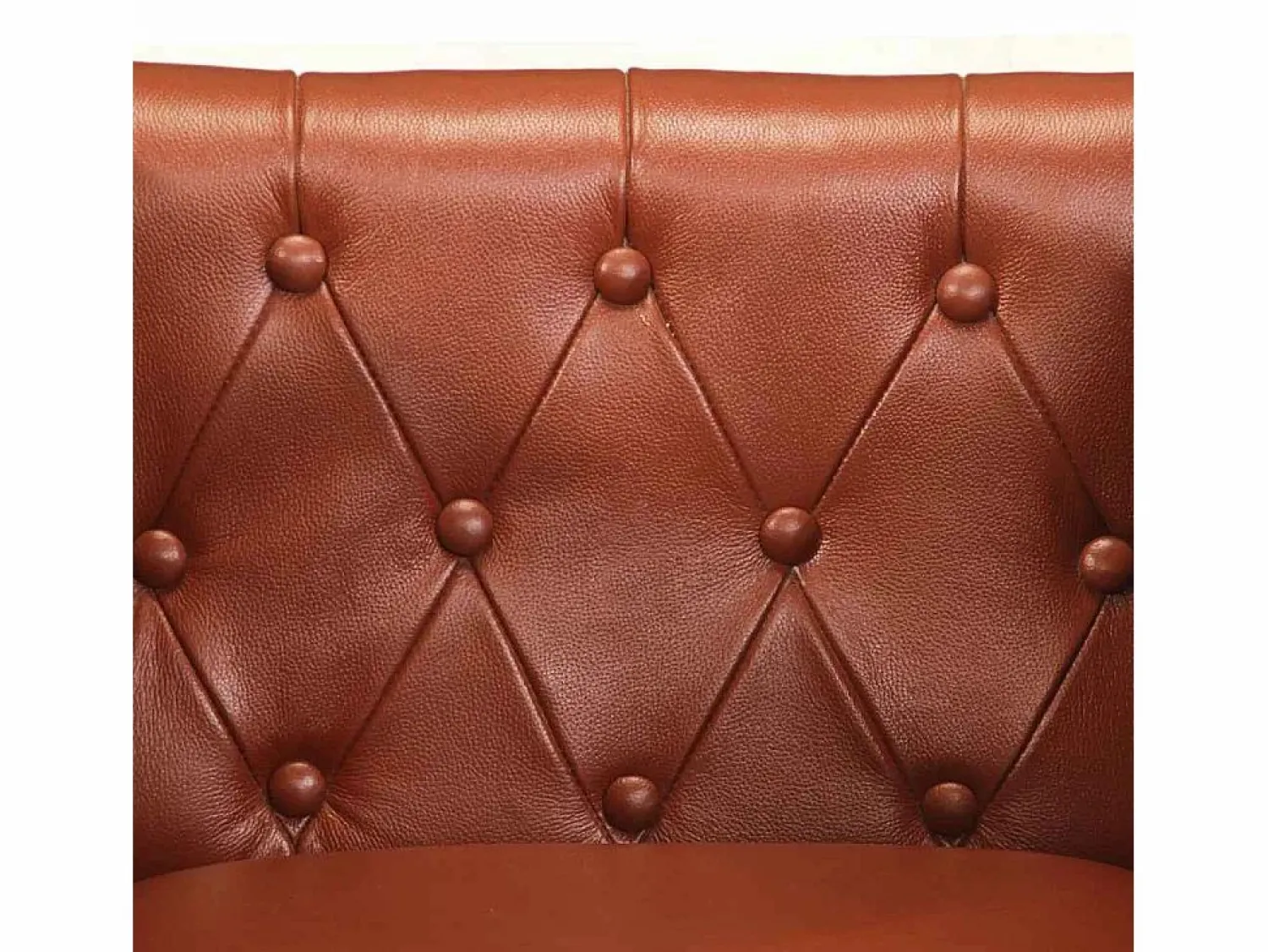 Discount vidaxl Sillón de cuero auténtico marrón Marru00f3n