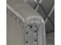 Hot Sillón de cuero de cabra auténtico Sillón De Piel