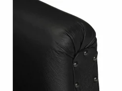 vidaxl Sillón de cuero de cabra auténtico