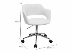 Miliboo Sillón de escritorio diseño JESSY