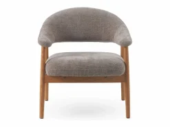 Sale Sillón de madera de roble tapizado en Sillón Escandinavo