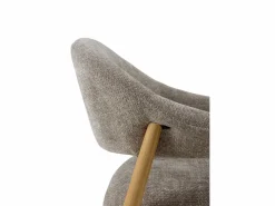Sale Sillón de madera de roble tapizado en Sillón Escandinavo
