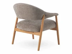 Sale Sillón de madera de roble tapizado en Sillón Escandinavo