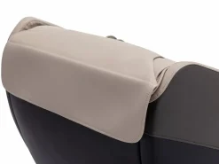 Vente-unique Sillón de masaje de imitación cuero, sistema de gravedad cero, gris, MOWATA