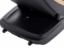 Vente-unique Sillón de masaje de imitación cuero, sistema de gravedad cero, gris, MOWATA