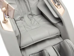 Best Vente-unique Sillón de masaje de piel sintética, sistema de gravedad cero, , MOWATA Gris