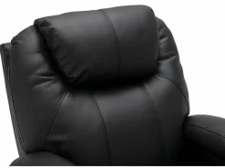 Hot Sillón de masaje de piel sintética - - SILVANO - acupresión y vibraciones Sillón De Masaje