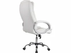 Clearance Sillón de Oficina Karen elevable y reclinable, Piel sintética, Color Silla De Oficina
