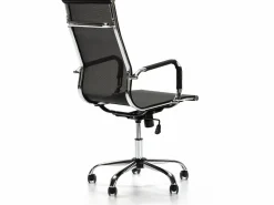 VS Venta-stock Sillón de Oficina Slim reclinable, Tejido Transpirable, Altura Ajustable