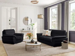 LINEA SOFA Sillón de piel de becerro en color THIBAULT