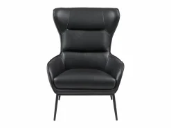 Clearance Sillón de piel de búfalo estilo contemporáneo DINNIA Sillón De Piel