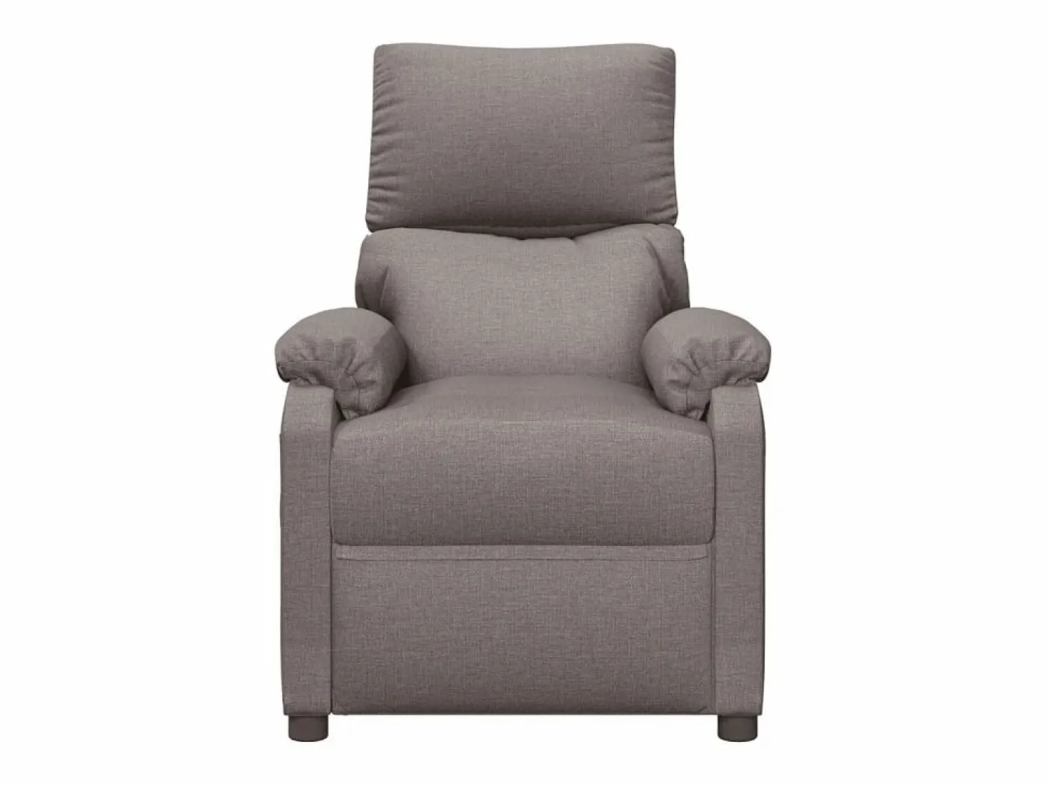 Online Sillón de relax | Silla | Sillón reclinable eléctrico tela gris taupé SHL3792 Topo