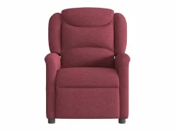 Sillón de relax | Silla | Sillón reclinable de tela tinto SHL2102