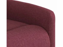 Sillón de relax | Silla | Sillón reclinable de tela tinto SHL2102